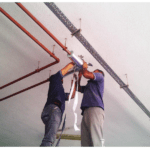 Chilled Water Pipe insulation at Al Tayer Building Hudaiba