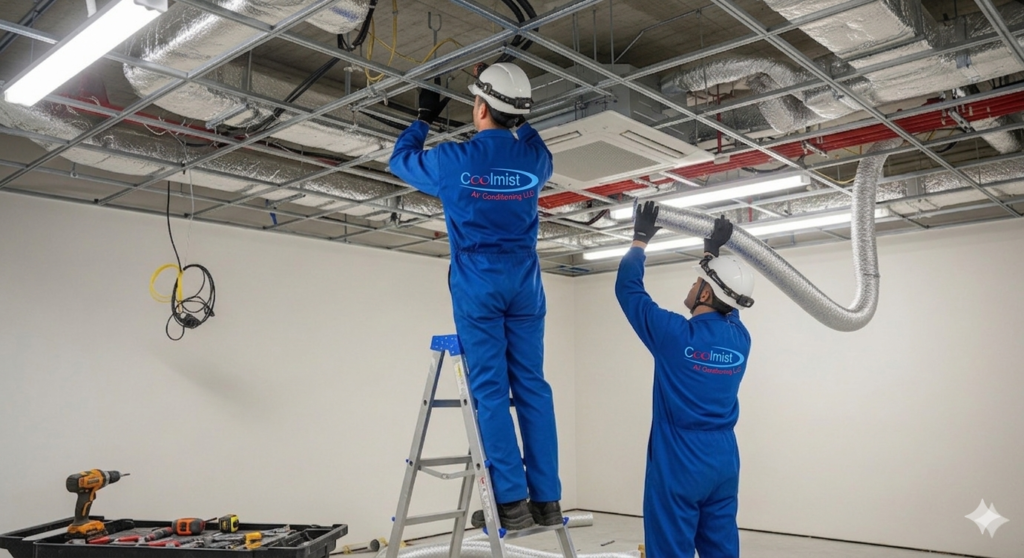 VRF installation Dubai — ENOC AMC Coolmist